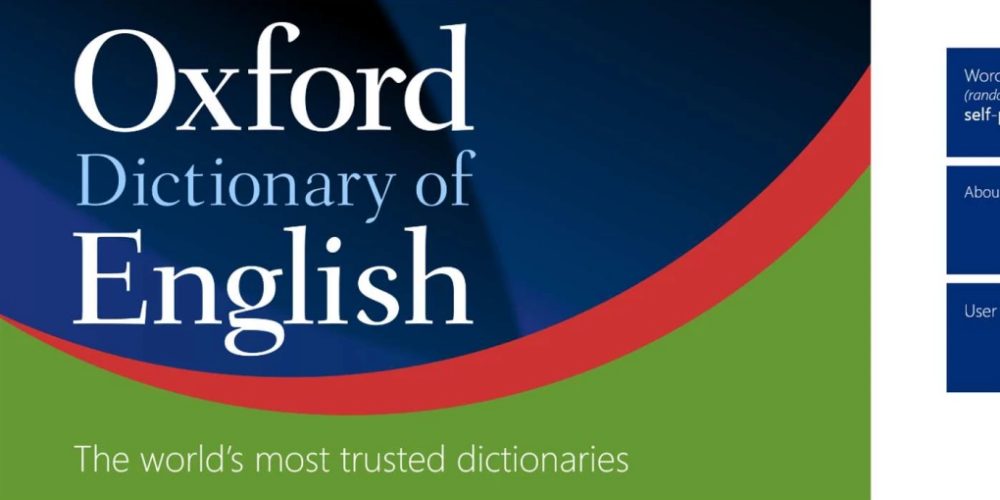 App từ điển tiếng Anh Oxford Dictionary of English