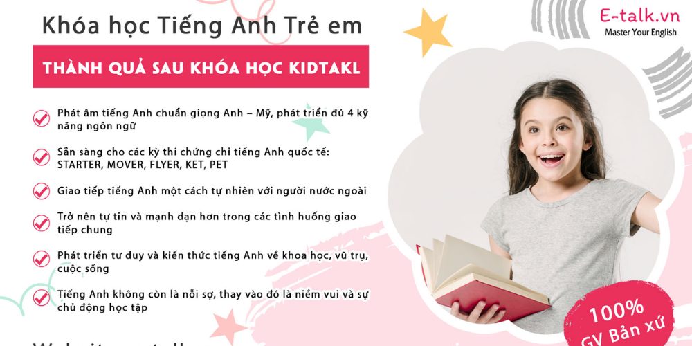 Sau khóa học tiếng anh lớp 5, con bạn sẽ có nền tảng tiếng anh tốt để có thể làm gì?